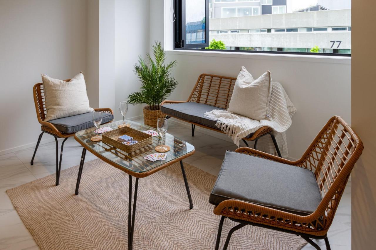 In The Heart Of It All: 2 Bed Cbd Townhouse Christchurch Buitenkant foto
